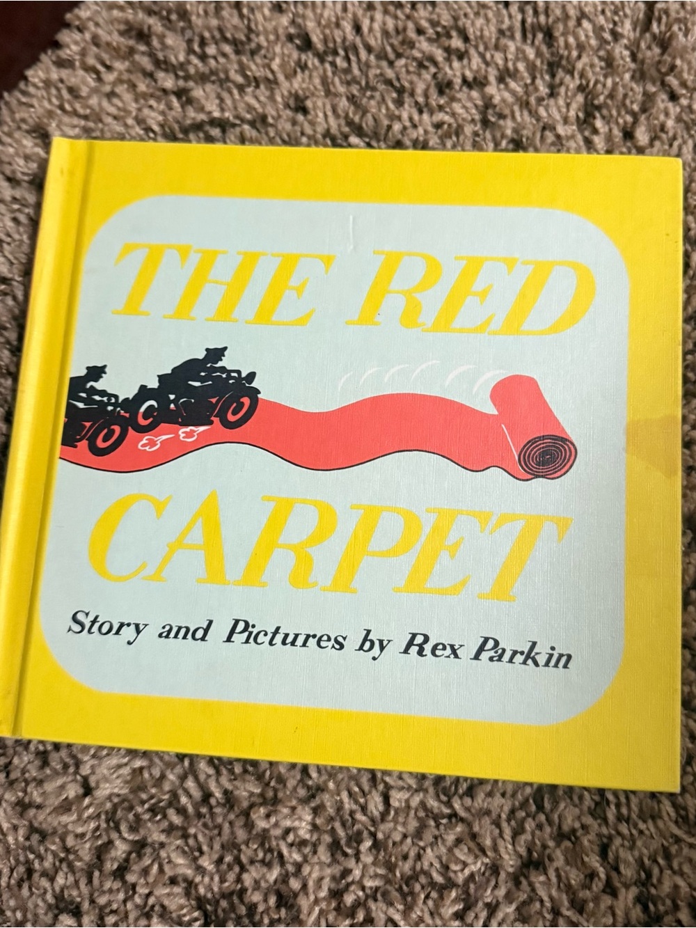 The Red Carpet Rex Parkin Vintage Hardcover Children’s Book Macmillan